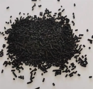 Biogas decarbonization adsorbent